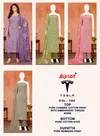 Tesla 3304 By Bipson Pure Cotton Print With Embroidery Dress Material Bulk Orders In India